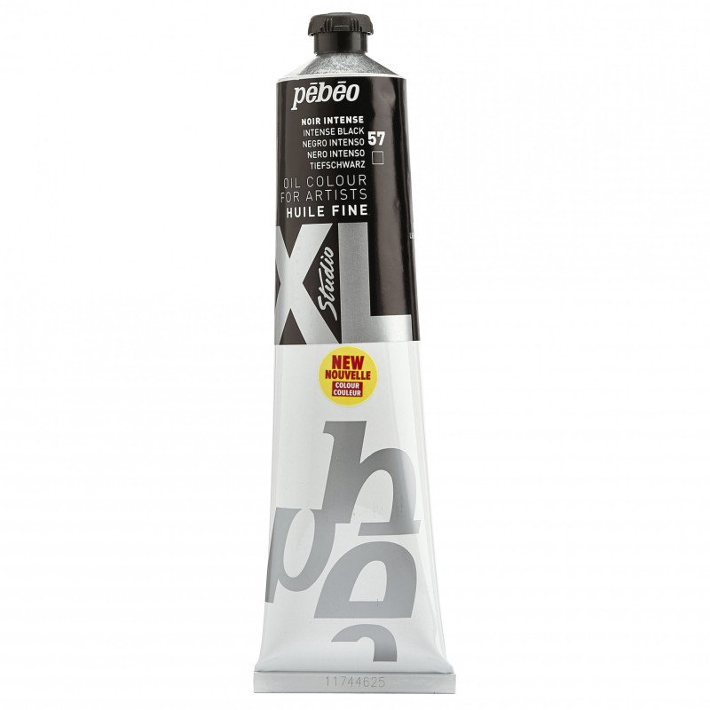 ზეთის საღებავი 200მლ XL FINE OIL 200 ML INTENSE BLACK (Pebeo)