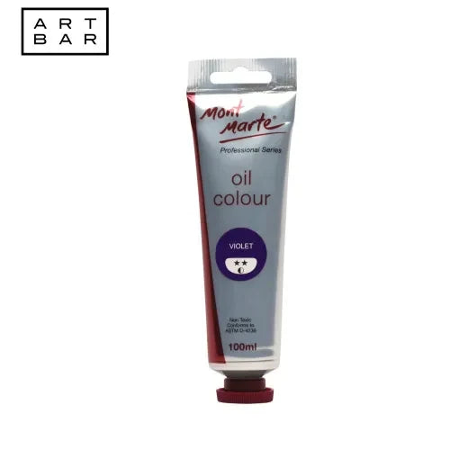 ზეთის საღებავი 100მლ MontMarte Oil Paint 100mls - Violet