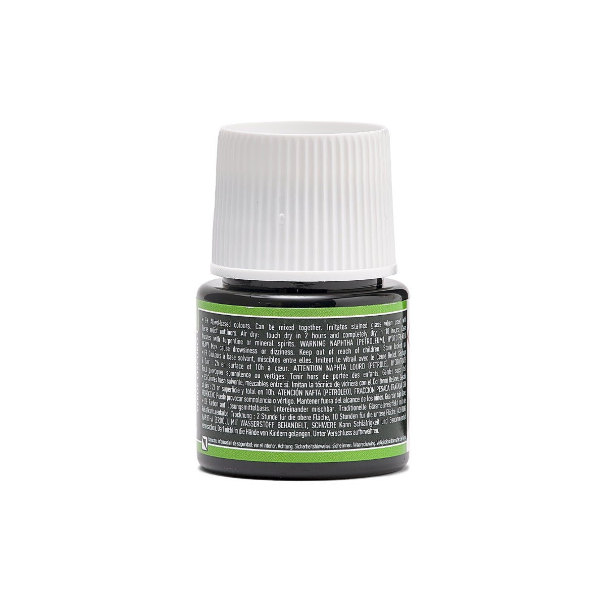 ვიტრაჟის საღებავი 45მლ - Pebeo Dark Green Vitrail 45ml (გამჭვირვალე მინის საღებავი)