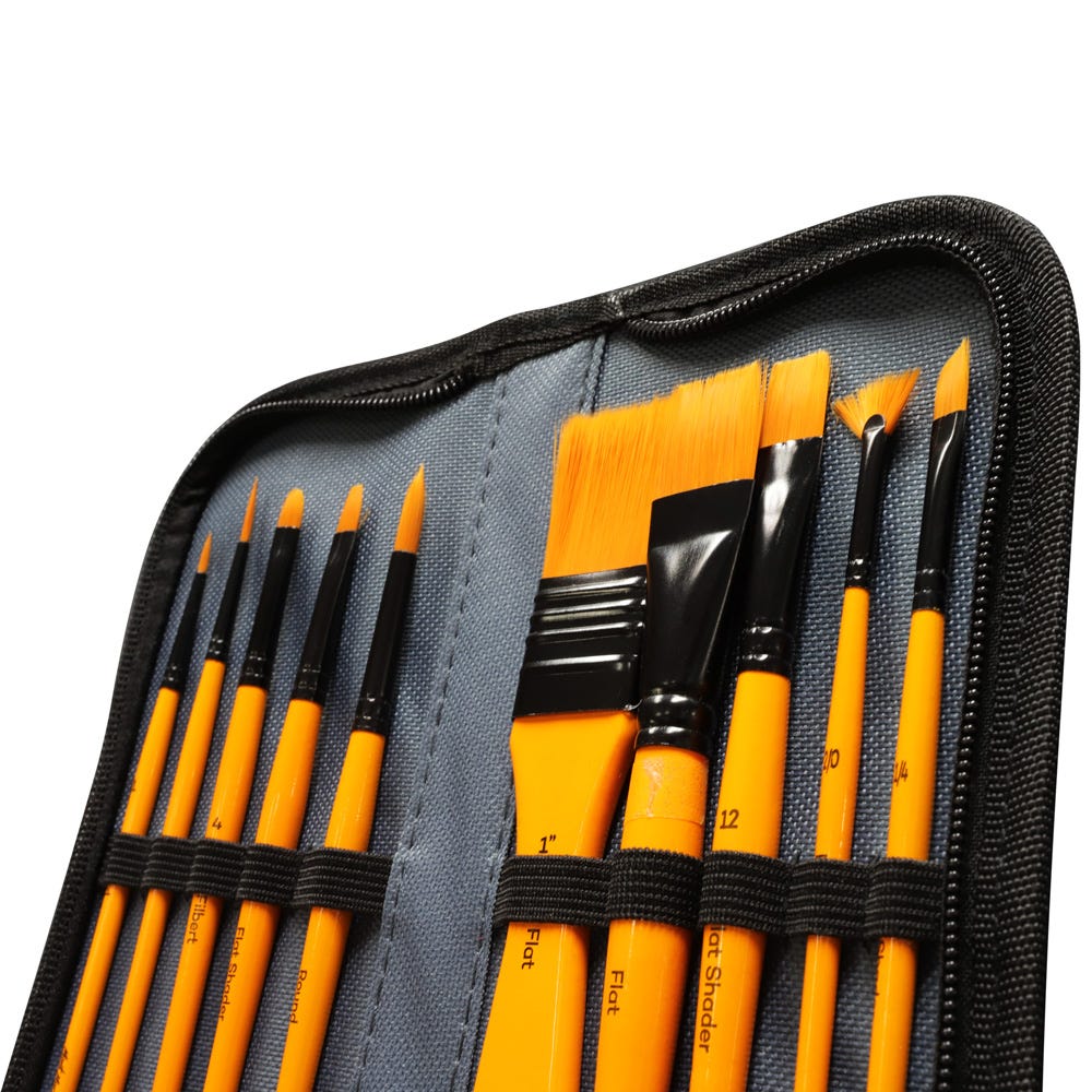 ფუნჯების ნაკრები პენლით (აკრილის) - MontMarte - ARTISTA