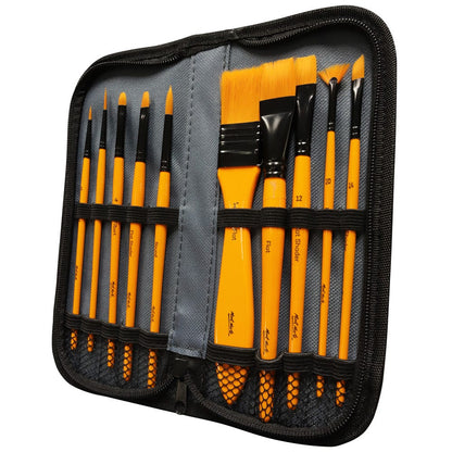 ფუნჯების ნაკრები პენლით (აკრილის) - MontMarte - ARTISTA