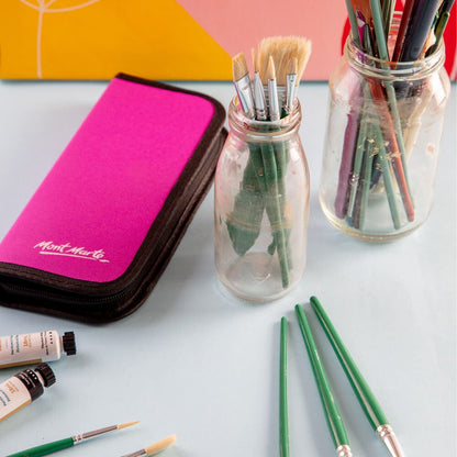 ფუნჯების ნაკრები პენლით (ზეთის) - MontMarte - ARTISTA