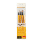 ფუნჯების ნაკრები (სინთეთიკური) Gallery Series Brush Set Acrylic 6pc BMHS0008 - ARTISTA
