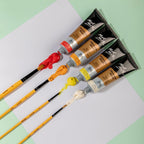 ფუნჯების ნაკრები (სინთეთიკური) MM Gallery Series Brush Set Acrylic 4pc BMHS0009 - ARTISTA