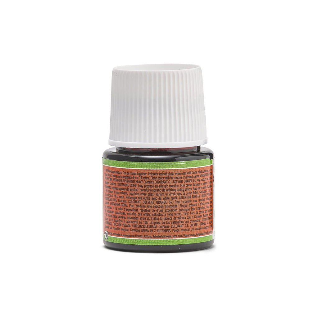 ვიტრაჟის საღებავი 45მლ - Pebeo Coral Vitrail 45ml (გამჭვირვალე მინის საღებავი)