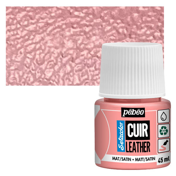 ტყავის საღებავი SETACO LEATHE 45ML SAKURA PINK