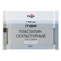 სკულპტურული პლასტილინი, მყარი, თეთრი, 500 გ