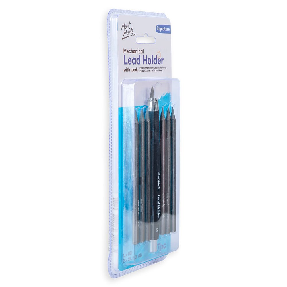 მექანიკური გრიფელის დამჭერი 5.6mm +7 გრაფიტის ფანქარი/გული (Mont Marte)