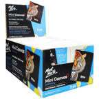 მინიატურული ტილოები 2 ცალი 6x8სმ MM Mini Canvas 6x8cm 2pc - ARTISTA