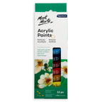 აკრილის საღებავი ნაკრები 12 ფერი 8მლ - MontMarte Acrylic Paint Set 12pc x 8ml