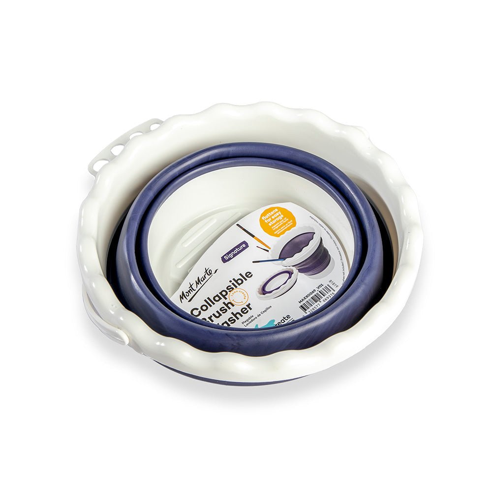 ფუნჯების სარეცხი დასაკეცი 20სმ - MontMarte Collapsible Brush Washer Round 20cm