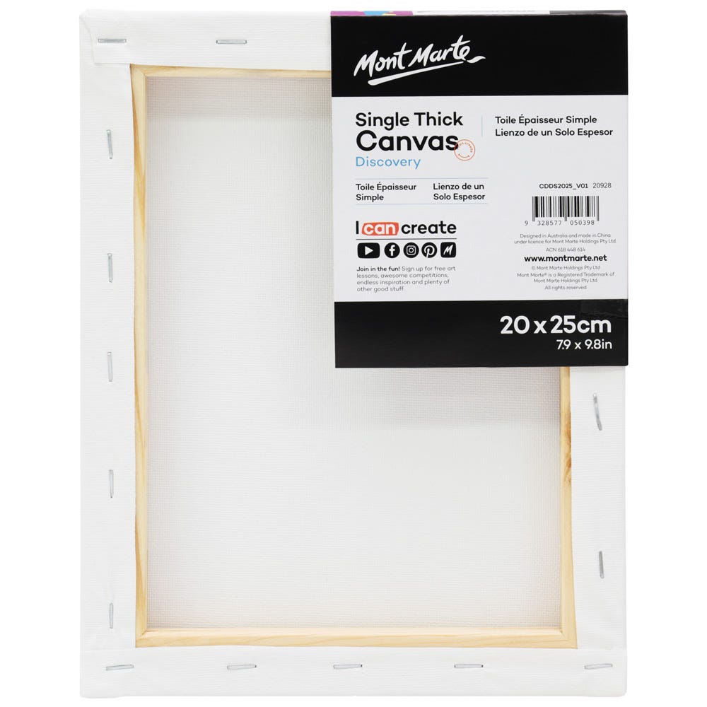 MM Discovery Canvas Single Thick 20x25cm