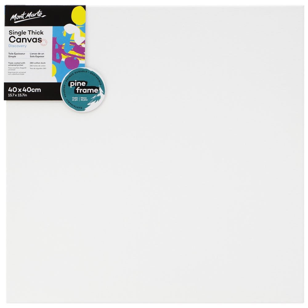 MM Discovery Canvas Single Thick 40x40cm