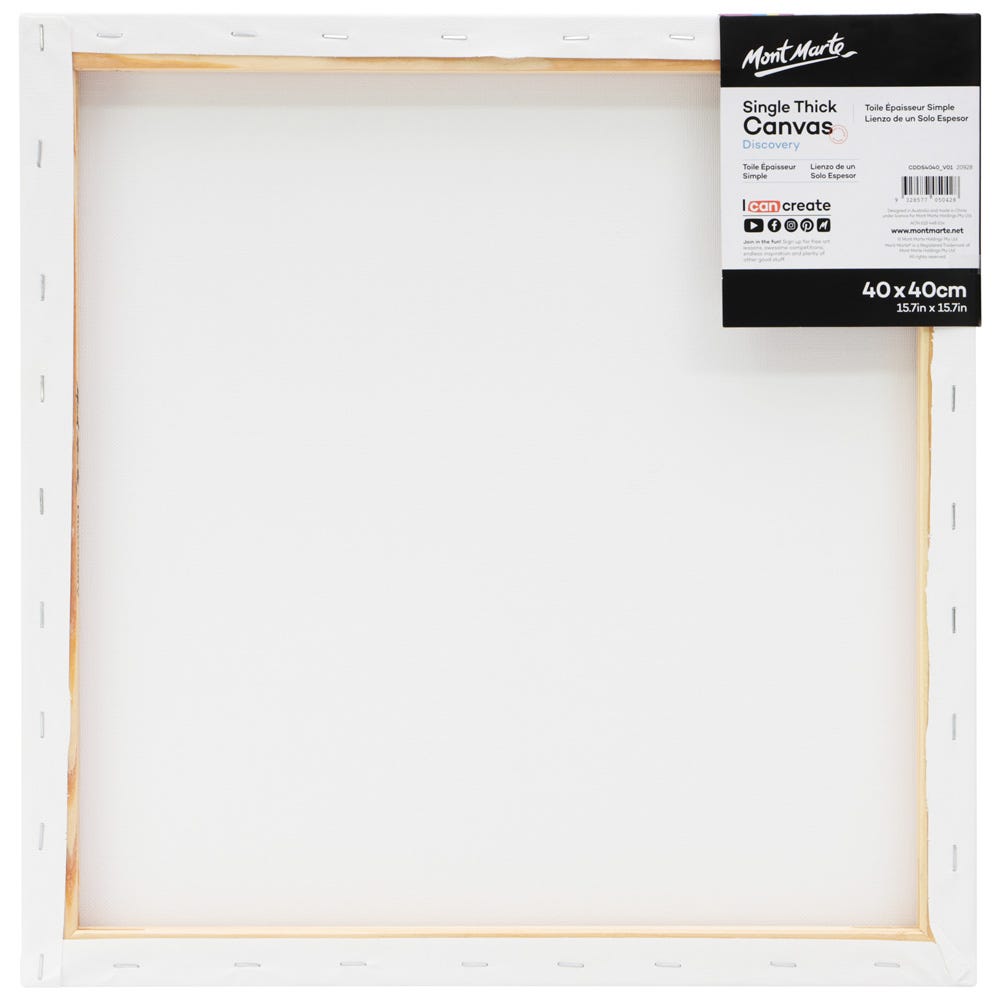 MM Discovery Canvas Single Thick 40x40cm