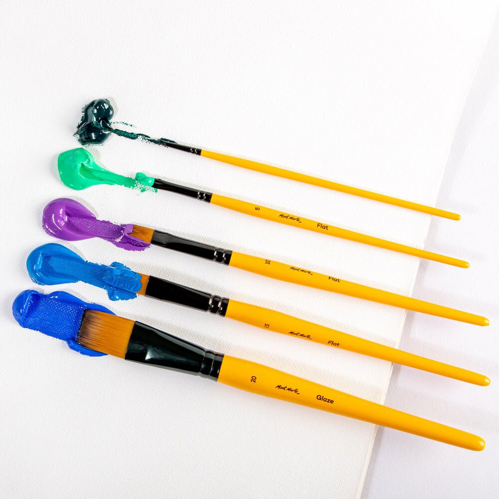 MM Gallery Series Brush Set Acrylic 5pc - ARTISTA