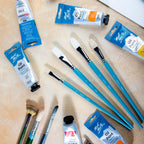 MM Gallery Series Brush Set Oils 4pc BMHS0022 - ARTISTA