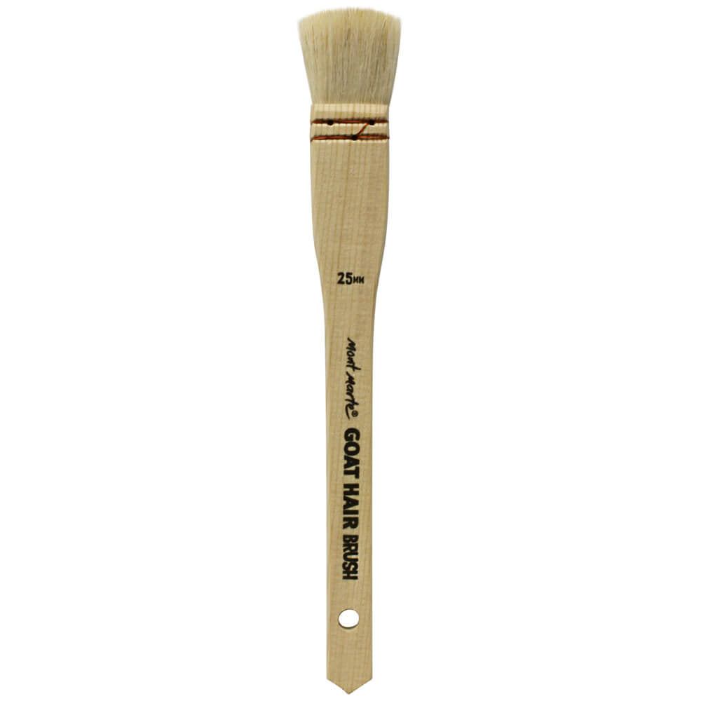 MM Goat Hair Pine Wood Brush - 25mm - ARTISTA
