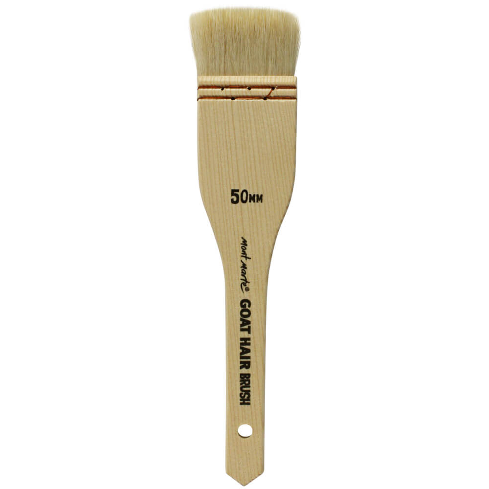 MM Goat Hair Pine Wood Brush - 50mm - ARTISTA
