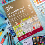 შერეული ტექკნიკის პადი - MM Mixed Media Pad 300gsm A3 15
