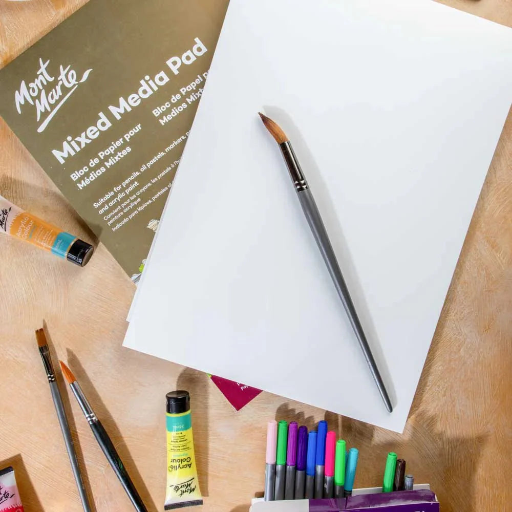 შერეული ტექკნიკის პადი - MM Mixed Media Pad 300gsm A3 15