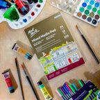 შერეული ტექნიკის პადი - MM Mixed Media Pad 300gsm A4 15 Sheets