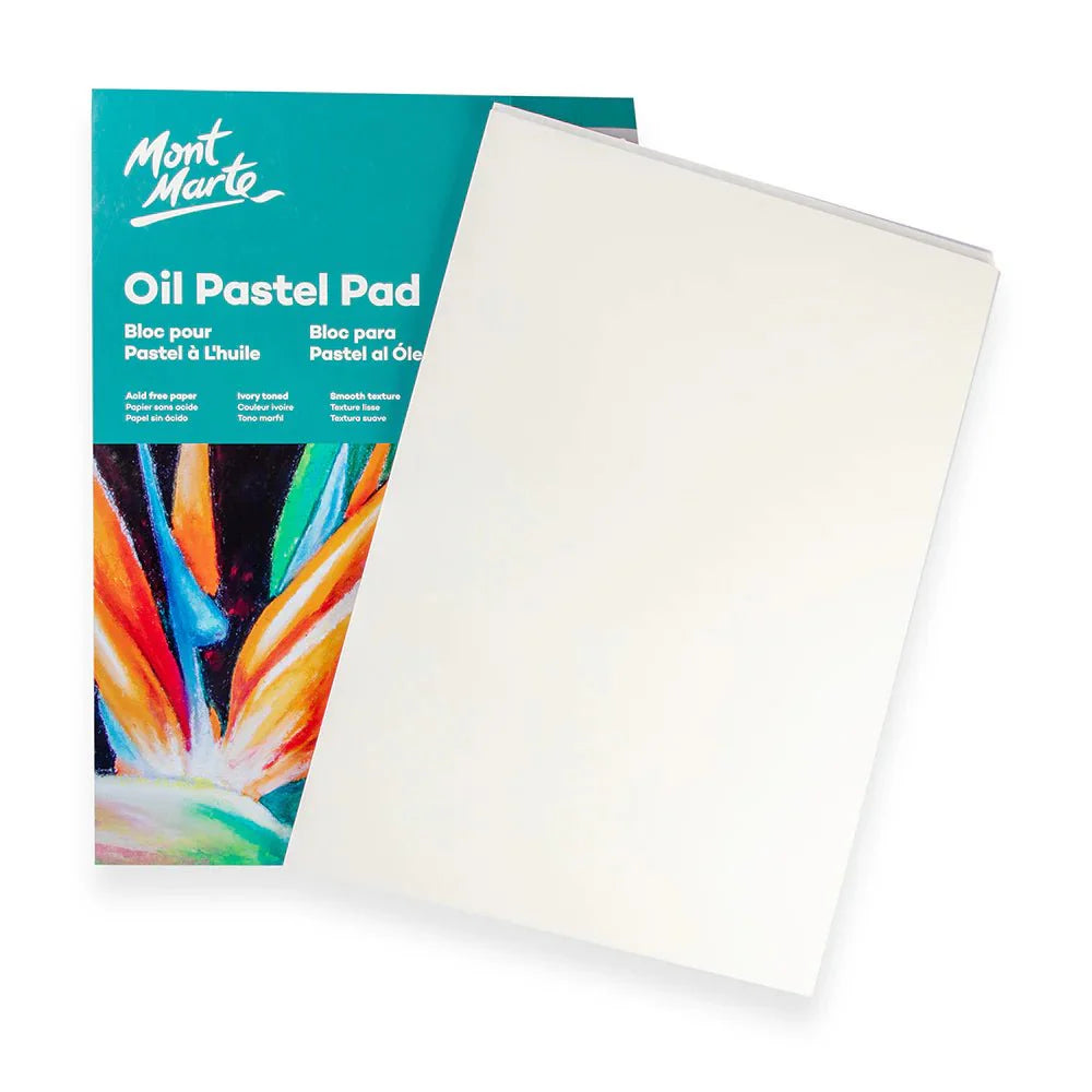 ზეთის პასტელის პადი - MM Oil Pastel Pad 200gsm A3 20 Sheets