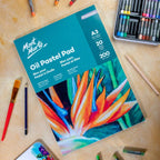ზეთის პასტელის პადი - MM Oil Pastel Pad 200gsm A3 20 Sheets