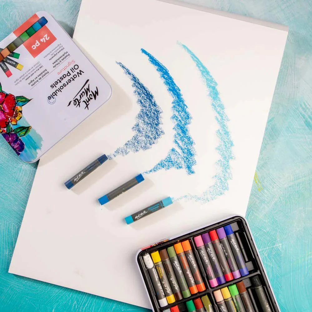 ზეთის პასტელის პადი - MM Oil Pastel Pad 200gsm A3 20 Sheets