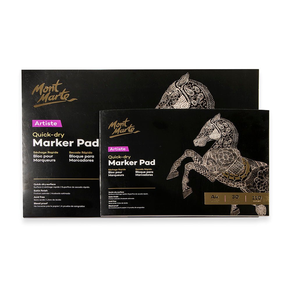 MM Quick Dry Marker Pad 110gsm A3 30 Sheets