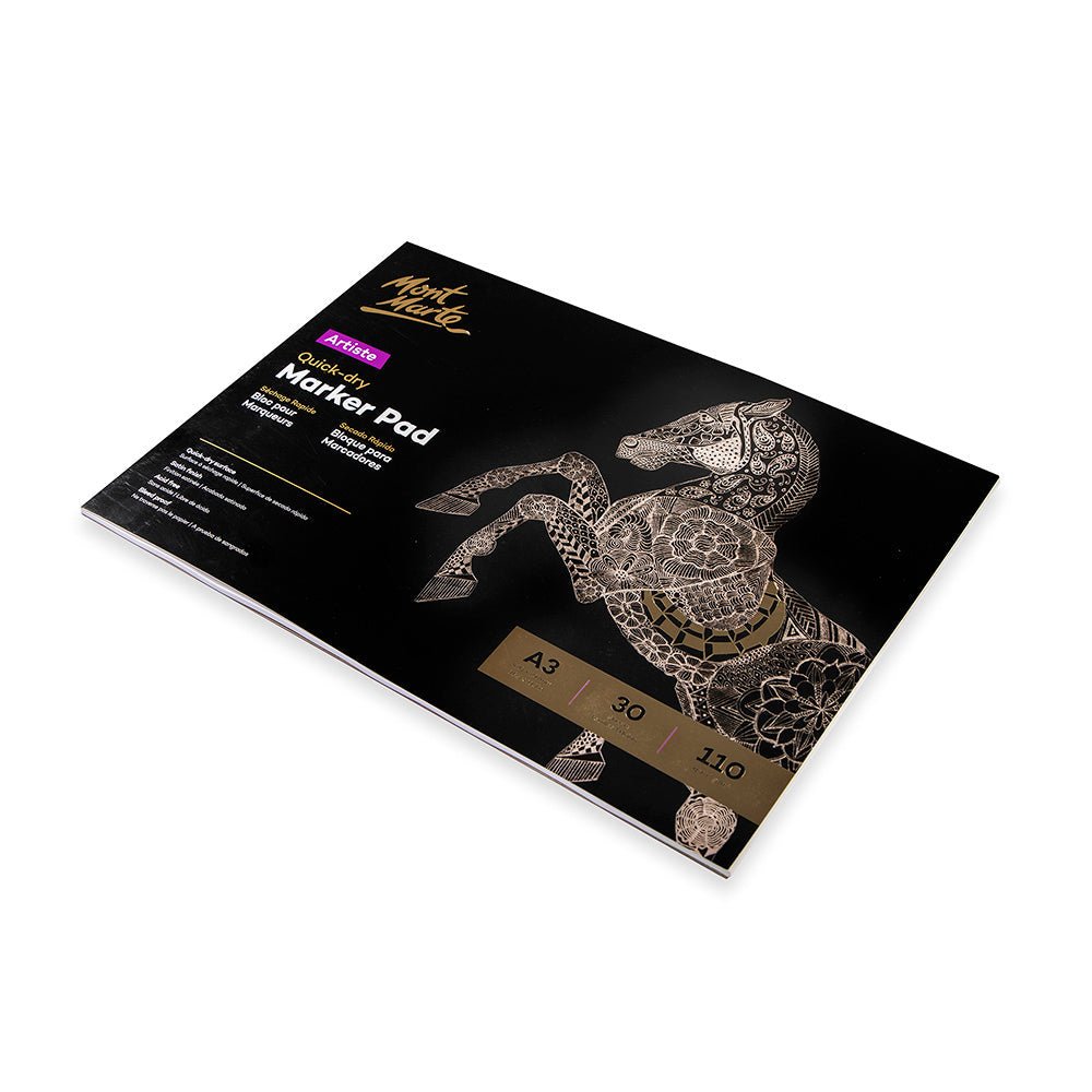 MM Quick Dry Marker Pad 110gsm A3 30 Sheets