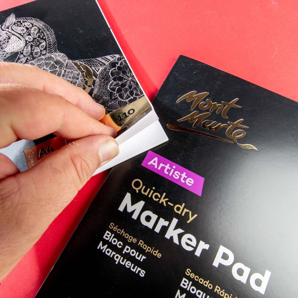 MM Quick Dry Marker Pad 110gsm A3 30 Sheets