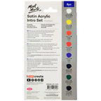 სატინის აკრილის ინტრო სეტი MM Satin Acrylic Intro Set 8pc x 18ml