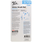 MM Waterbrush Set Round F/M/B 3pc - ARTISTA