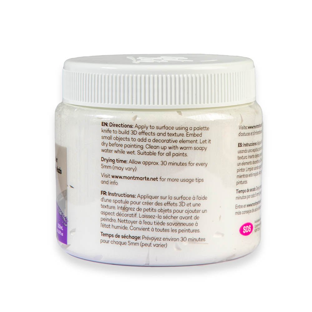მოდელირების პასტა, ტექტურული პასტა - MM Modelling Paste Tub 500ml - ARTISTA
