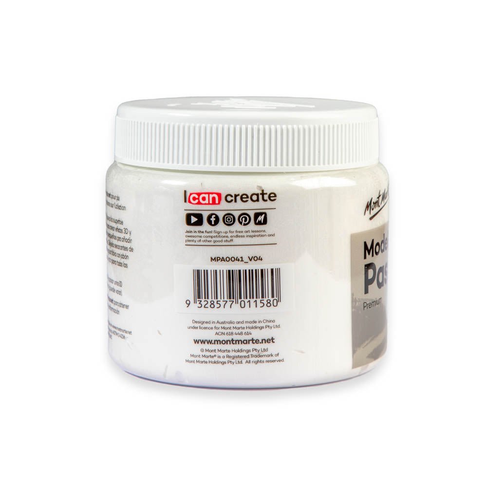 მოდელირების პასტა, ტექტურული პასტა - MM Modelling Paste Tub 500ml - ARTISTA