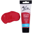 აკრილის საღებავი კრიმსონის წითელი MM Studio Acrylic Paint 75ml - Crimson