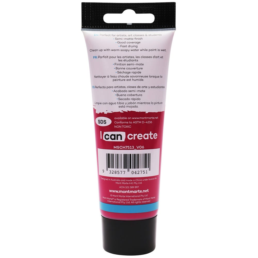 MM Studio Acrylic Paint 75ml - Magenta