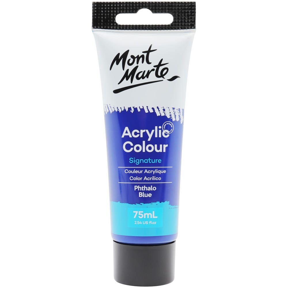 აკრილის საღებავი MM Studio Acrylic Paint 75ml - Phthalo Blue
