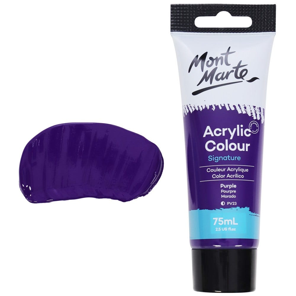 აკრილის საღებავი MM Studio Acrylic Paint 75ml - Purple