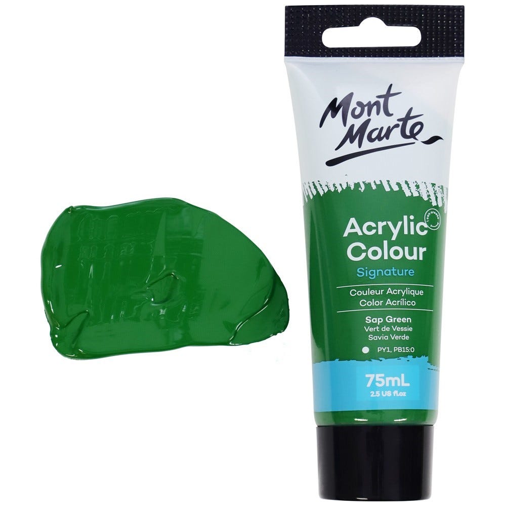 აკრილის საღებავი MM Studio Acrylic Paint 75ml - Sap Green