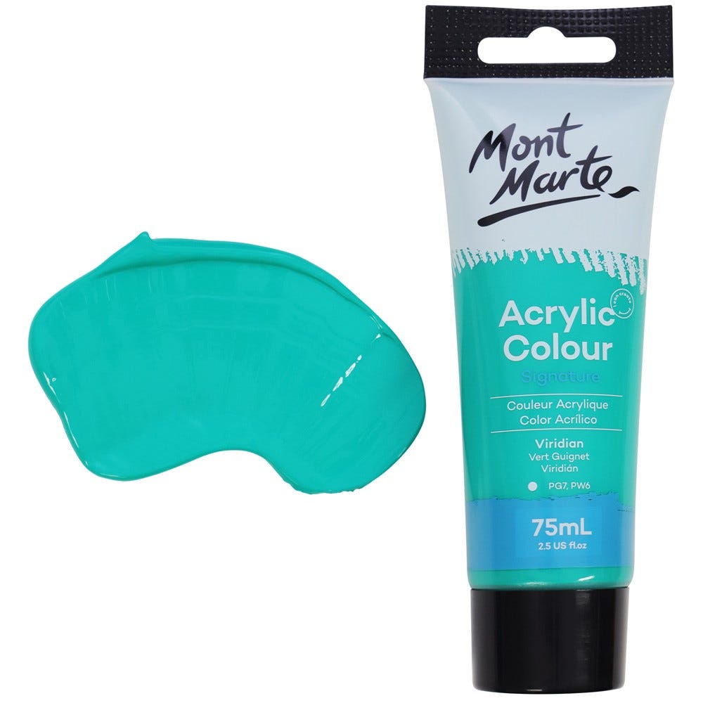 აკრილის საღებავი MM Studio Acrylic Paint 75ml - Viridian