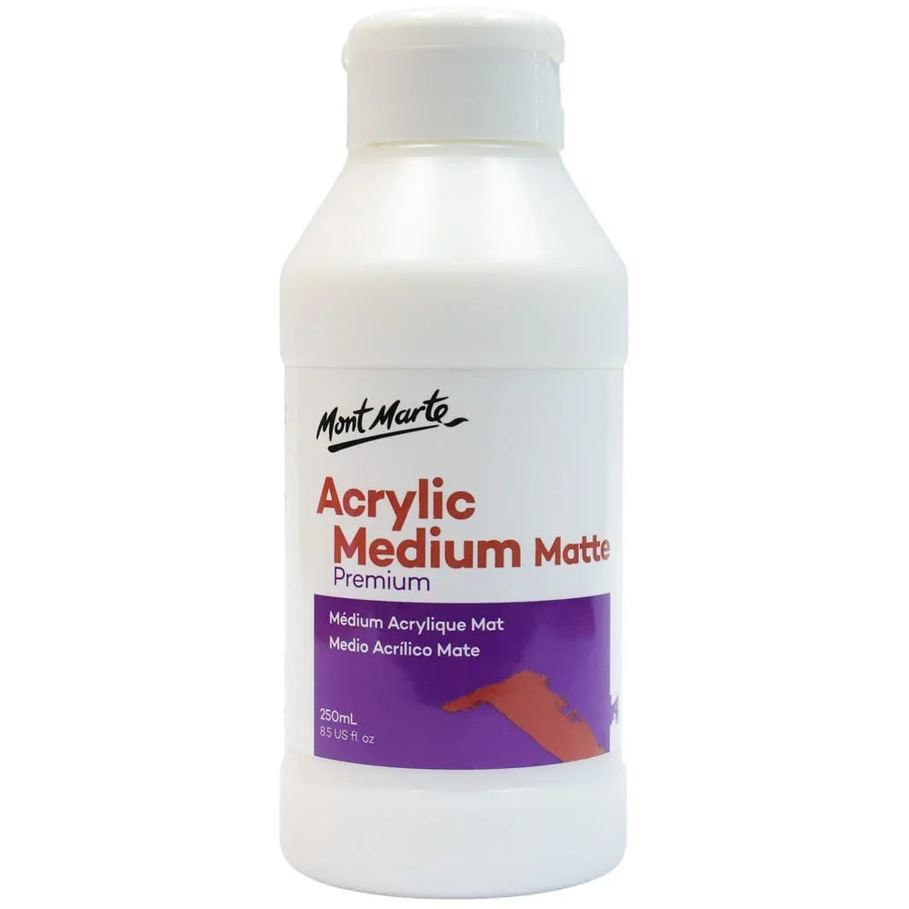 Premium Acrylic Medium Matte – 250ml