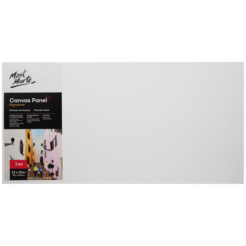ტილოს პანელები (გადაკრული ტილო მუყაოზე) MM Canvas Panel 30.5x60.9cm