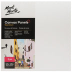 ტილოს პანელები (გადაკრული ტილო მუყაოზე) MM Canvas Panels Pack 2 30.5x30.5cm