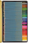 პრემიუმ ფერადი ფანქრები მეტალის ქეისში - MM Colour Pencils 36pc