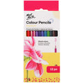 ფერადი ფანქრების ნაკრები 12 ფერიანი Colour Pencils 12pce - Essential Colours