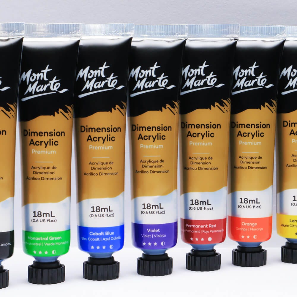 MM Dimension Acrylic Intro Set 8pc x 18ml