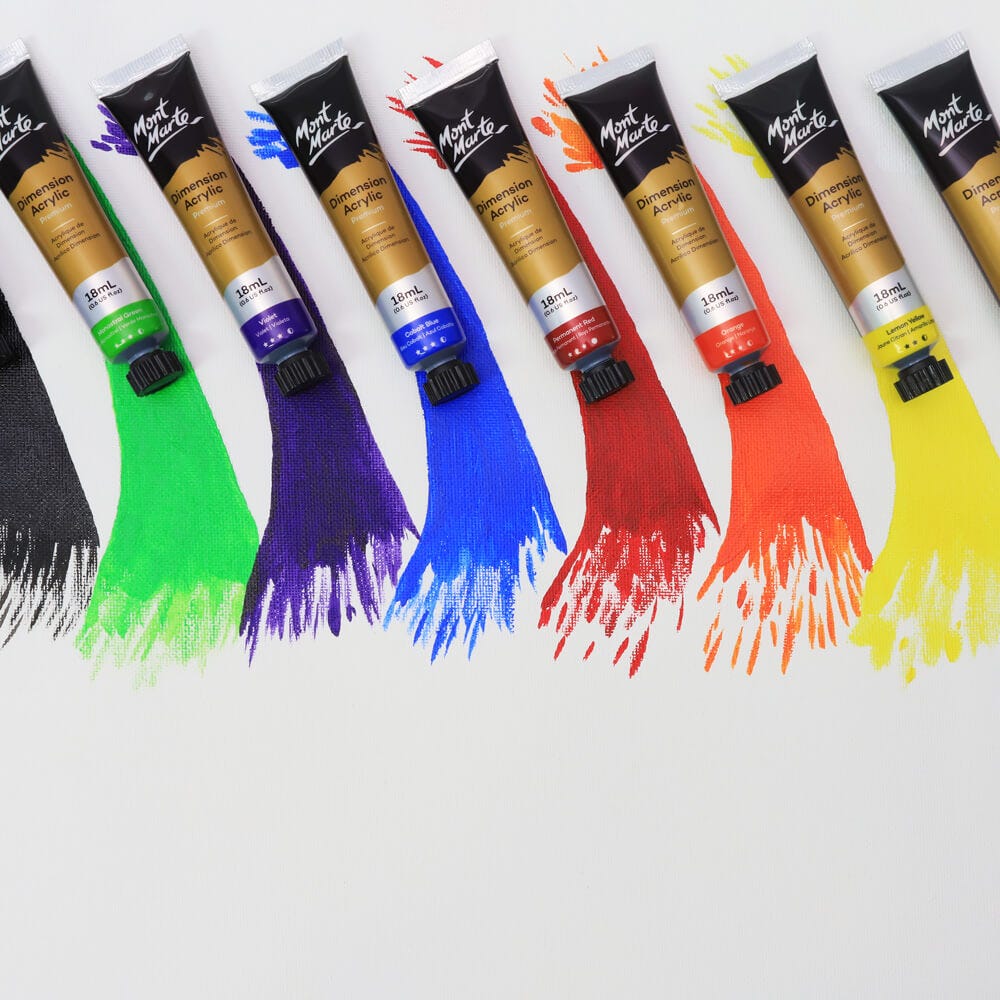 MM Dimension Acrylic Intro Set 8pc x 18ml