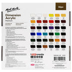 MM Dimension Acrylic Paint Set 36pc x 37ml