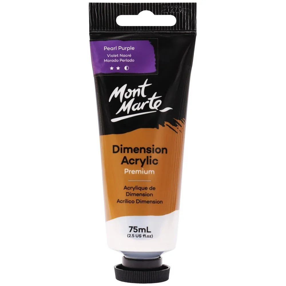 ტექსტურული აკრილი მარგალიტის იისფერი 75 მლ - Dimension Acrylic 75mls - Pearl Purple